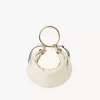 Bolso hobo pequeño tipo pulsera en piel granulada