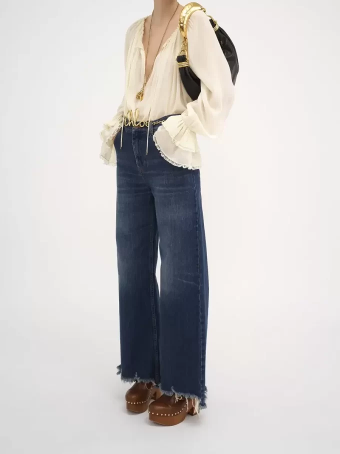 Bolso hobo pequeño tipo pulsera en piel granulada