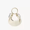 Bolso hobo pequeño tipo pulsera en piel granulada