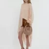Bolso Hobo pequeño tipo pulsera en piel granulada