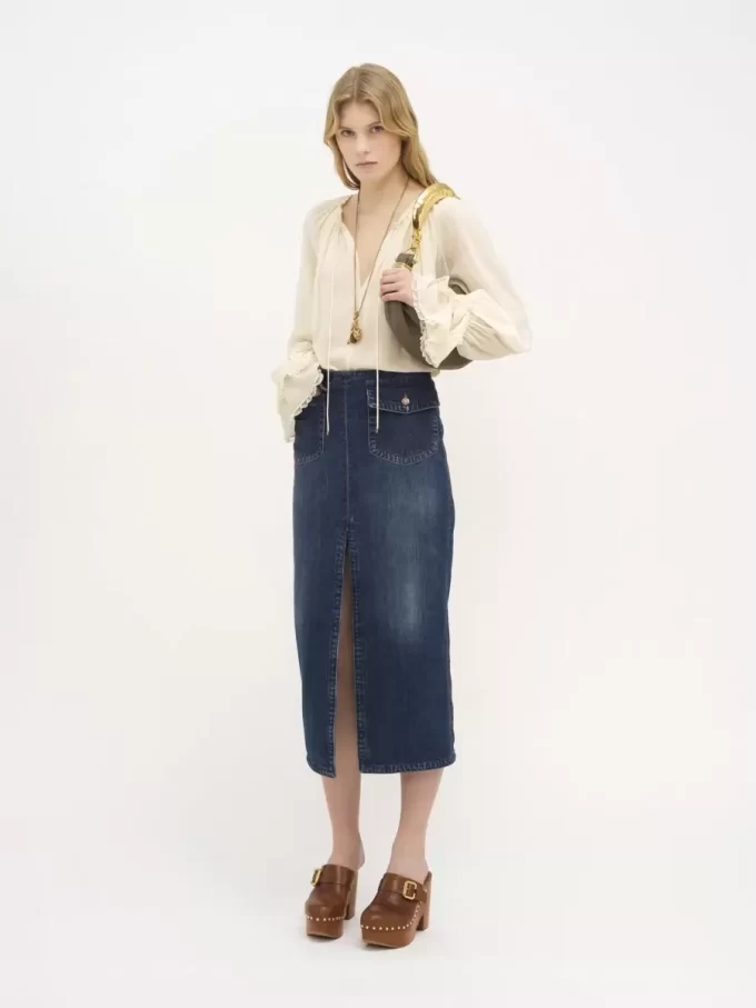 Bolso hobo pequeño tipo pulsera en piel granulada