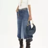 Bolso Hobo pequeño tipo pulsera en piel granulada