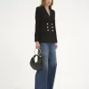 Bolso Hobo pequeño tipo pulsera en piel granulada