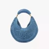 Bolso hobo Summer Banana en rafia