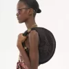 Bolso hobo Summer Banana en rafia