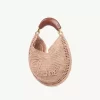 Bolso hobo Summer Banana en rafia Bolso hobo Summer Banana en rafia
