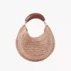 Bolso hobo Summer Banana en rafia Bolso hobo Summer Banana en rafia