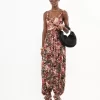 Bolso hobo Summer Banana en rafia