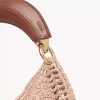 Bolso hobo Summer Banana en rafia Bolso hobo Summer Banana en rafia