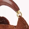Bolso hobo Summer Banana en rafia Bolso hobo Summer Banana en rafia