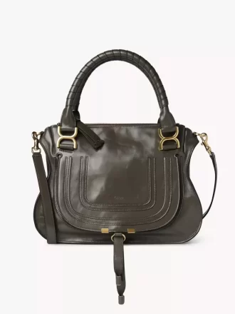 Bolso Marcie en piel brillante