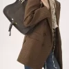 Bolso Marcie en piel de ante Bolso Marcie en piel de ante