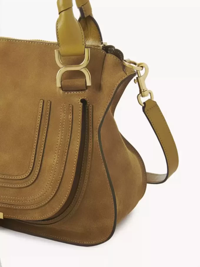 Bolso Marcie en piel de ante Bolso Marcie en piel de ante