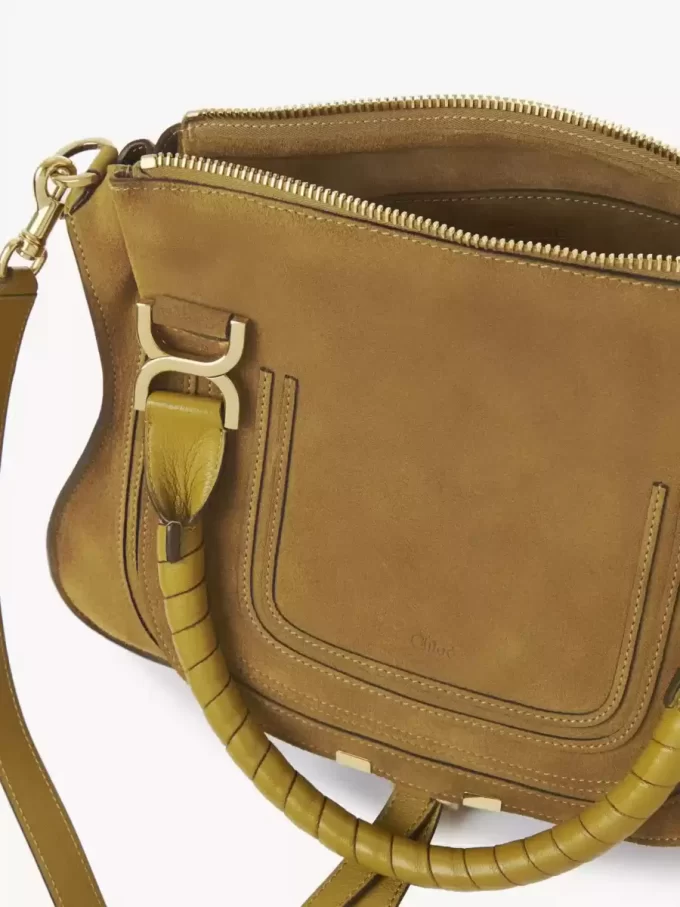 Bolso Marcie en piel de ante Bolso Marcie en piel de ante