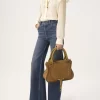 Bolso Marcie en piel de ante Bolso Marcie en piel de ante