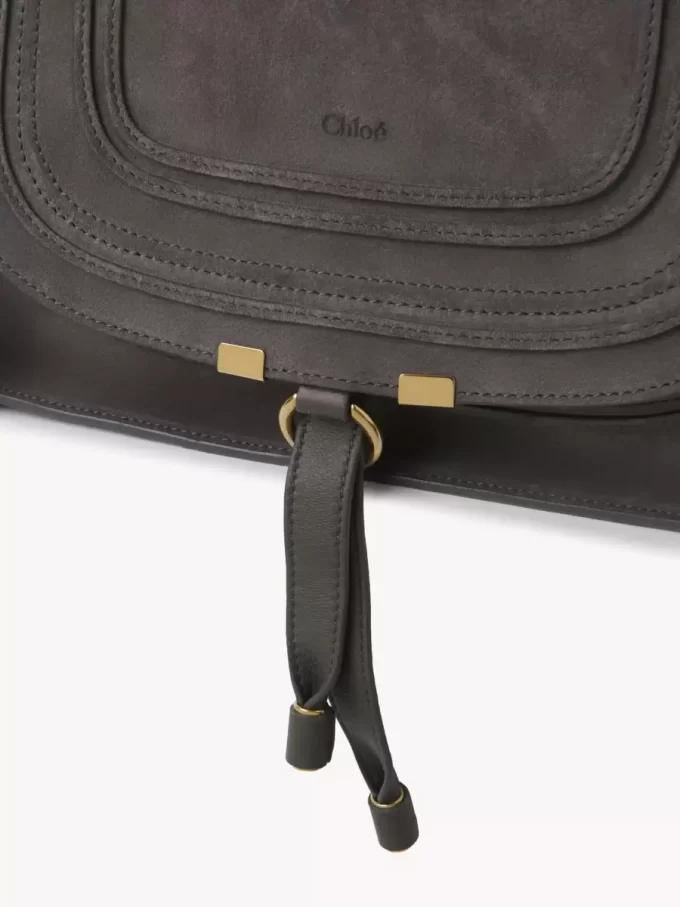 Bolso Marcie en piel de ante Bolso Marcie en piel de ante