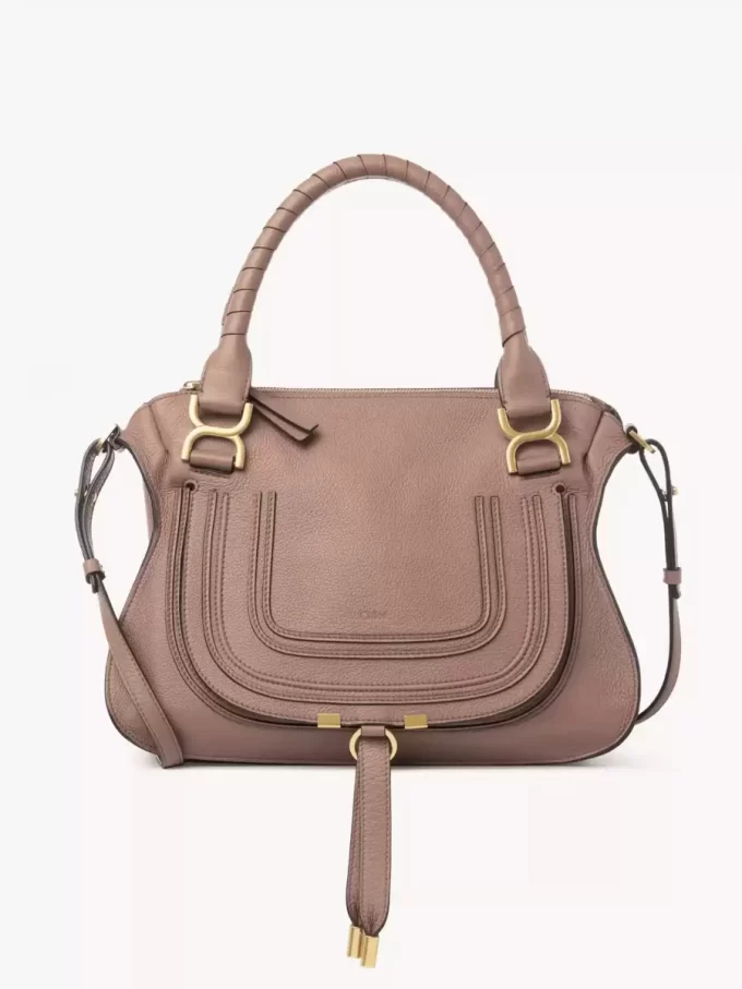 Bolso Marcie en piel granulada Bolso Marcie en piel granulada