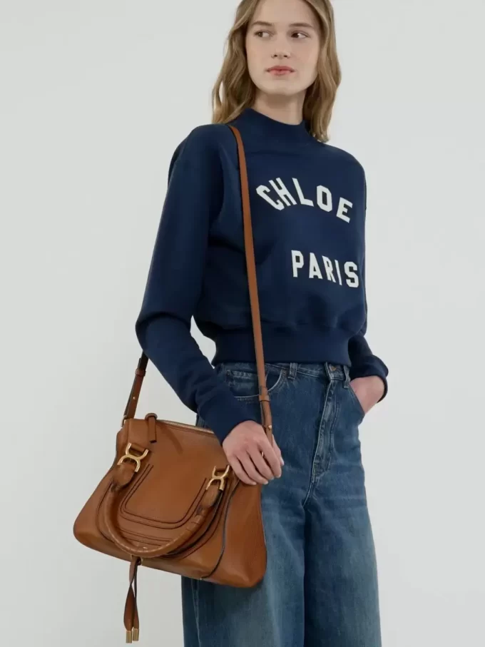 Bolso Marcie en piel granulada Bolso Marcie en piel granulada