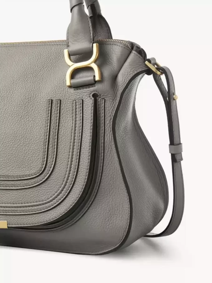 Bolso Marcie en piel granulada