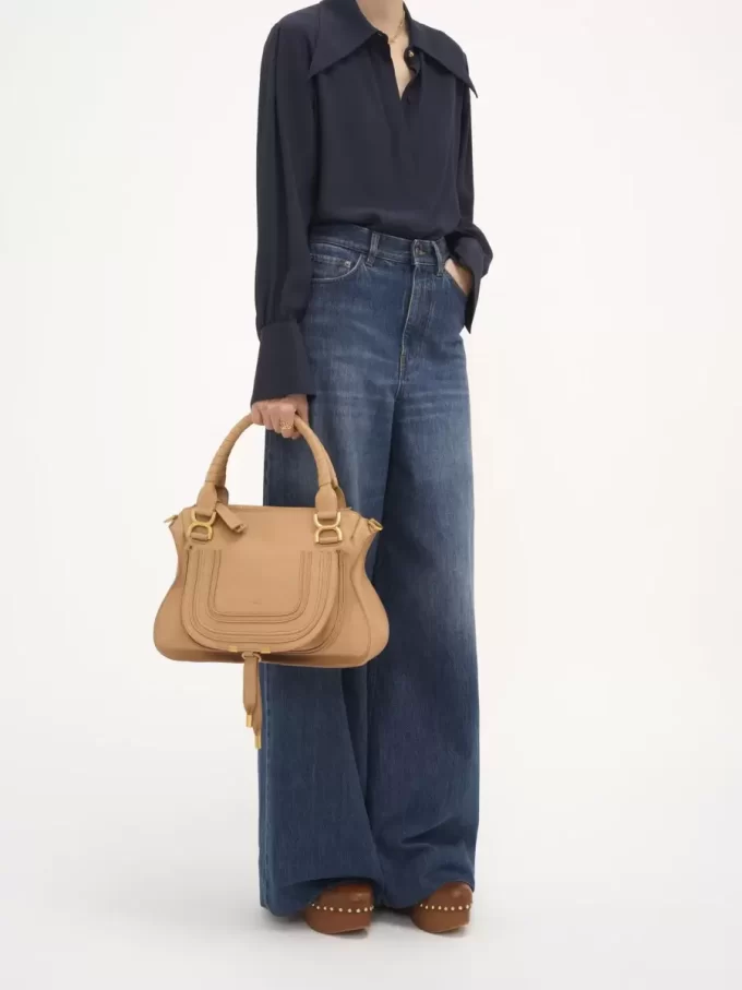 Bolso Marcie en piel granulada Bolso Marcie en piel granulada