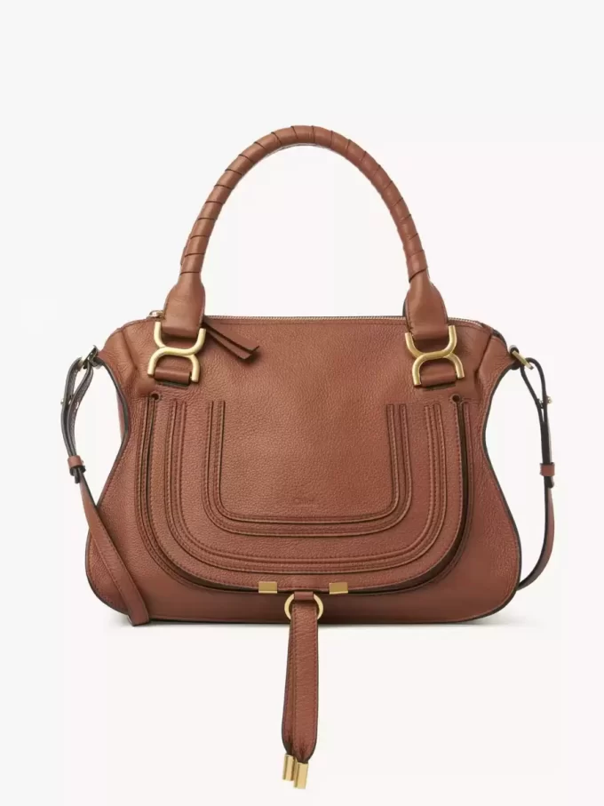 Bolso Marcie en piel granulada Bolso Marcie en piel granulada
