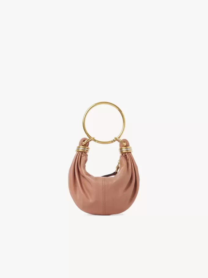 Bolso Mini Pulsera Hobo en piel granulada Bolso Mini Pulsera Hobo en piel granulada