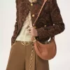 Bolso Mini Pulsera Hobo en piel granulada Bolso Mini Pulsera Hobo en piel granulada