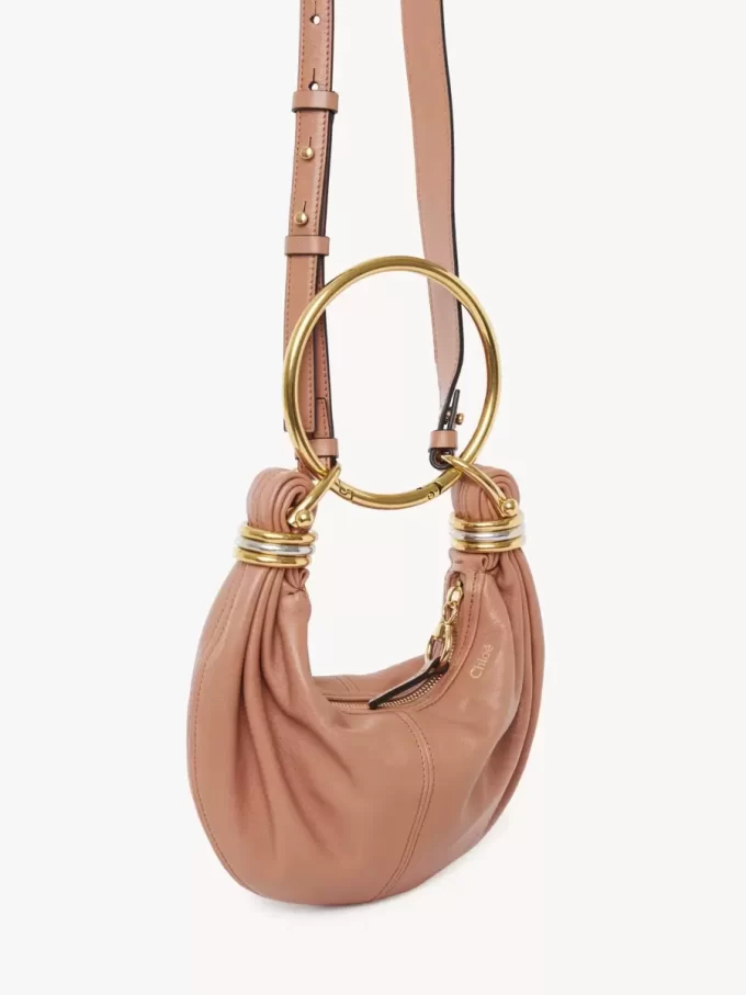 Bolso Mini Pulsera Hobo en piel granulada Bolso Mini Pulsera Hobo en piel granulada