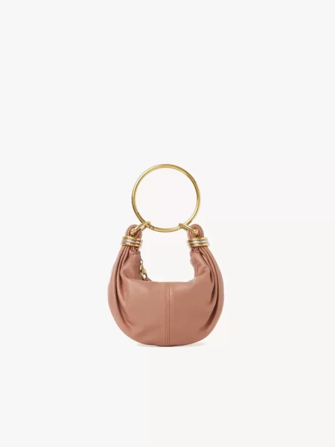 Bolso Mini Pulsera Hobo en piel granulada Bolso Mini Pulsera Hobo en piel granulada