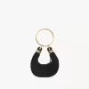 Bolso Mini Pulsera Hobo en piel serraje