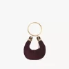 Bolso Mini Pulsera Hobo en piel serraje