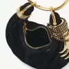 Bolso Mini Pulsera Hobo en piel serraje