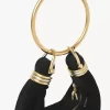 Bolso Mini Pulsera Hobo en piel serraje