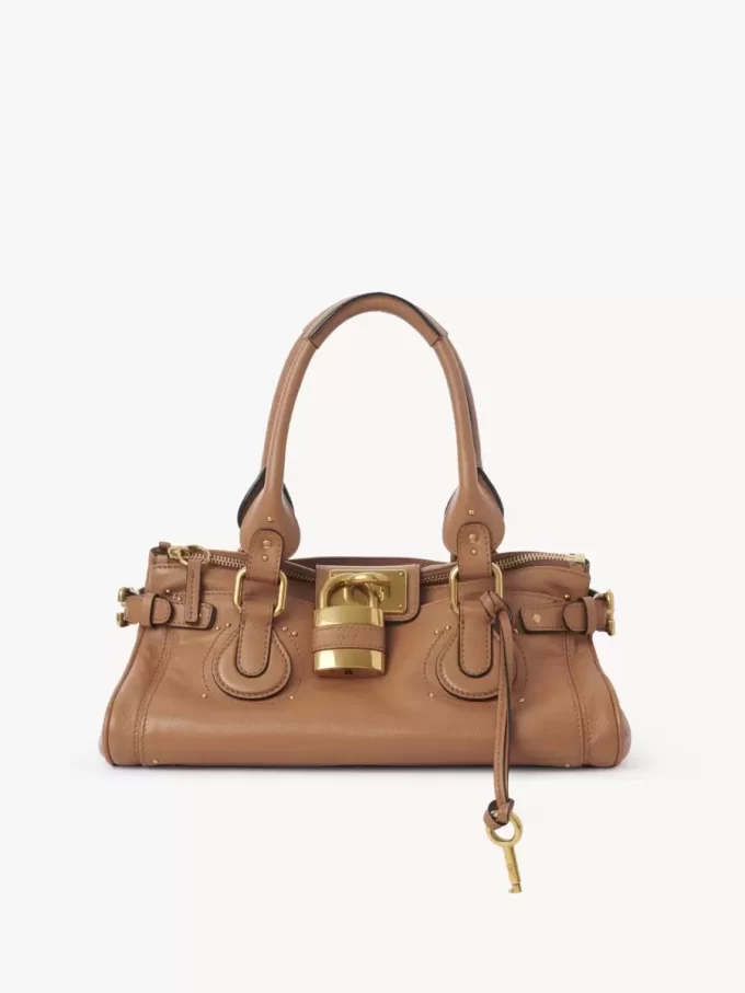 Bolso Paddington en piel granulada Bolso Paddington en piel granulada