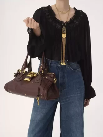 Bolso Paddington en piel granulada