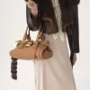 Bolso Paddington en piel granulada Bolso Paddington en piel granulada