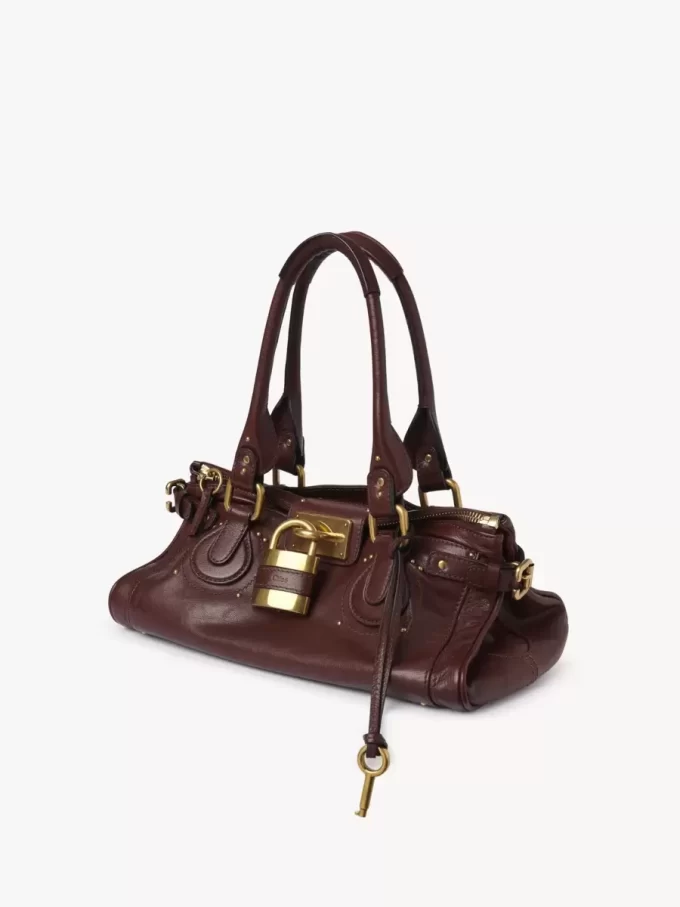 Bolso Paddington en piel granulada Bolso Paddington en piel granulada