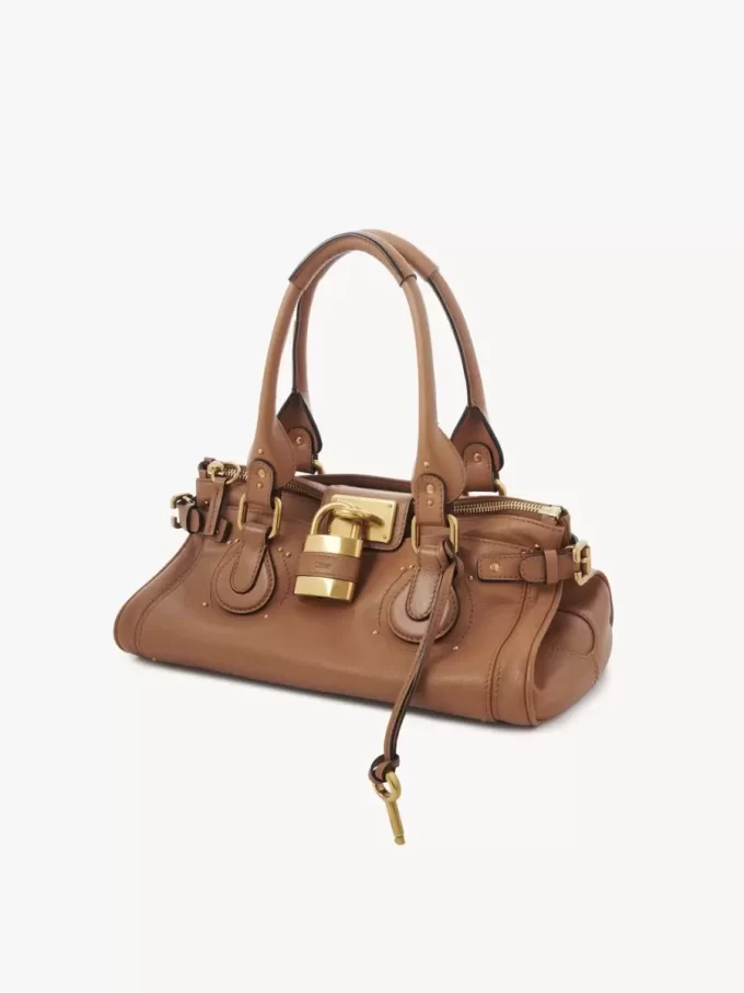 Bolso Paddington en piel granulada Bolso Paddington en piel granulada
