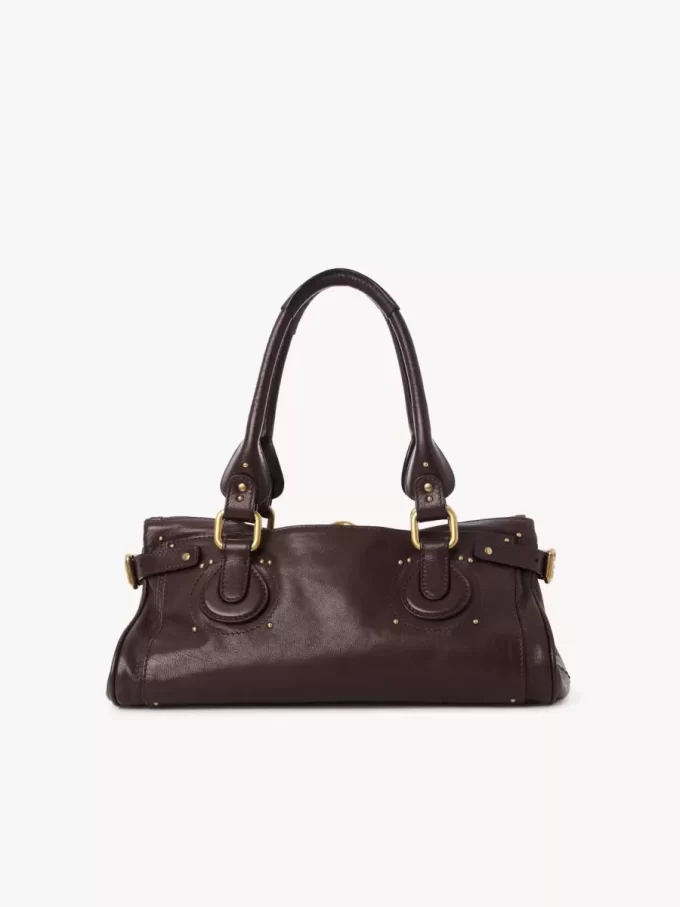 Bolso Paddington en piel granulada Bolso Paddington en piel granulada