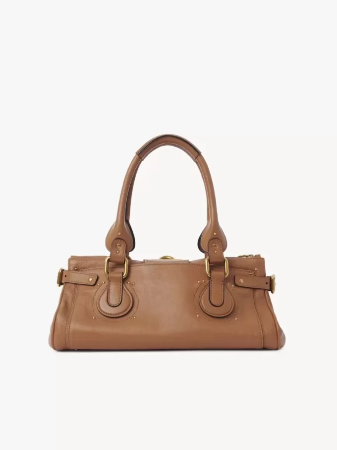 Bolso Paddington en piel granulada Bolso Paddington en piel granulada