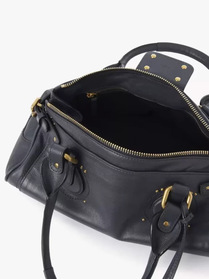 Bolso Paddington en piel granulada Bolso Paddington en piel granulada
