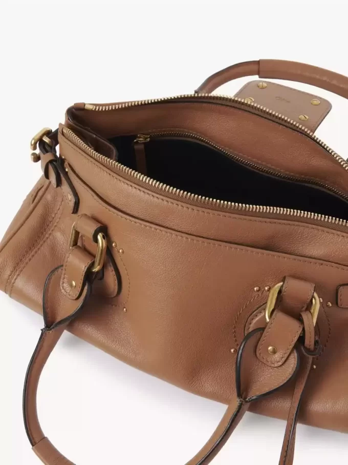 Bolso Paddington en piel granulada Bolso Paddington en piel granulada