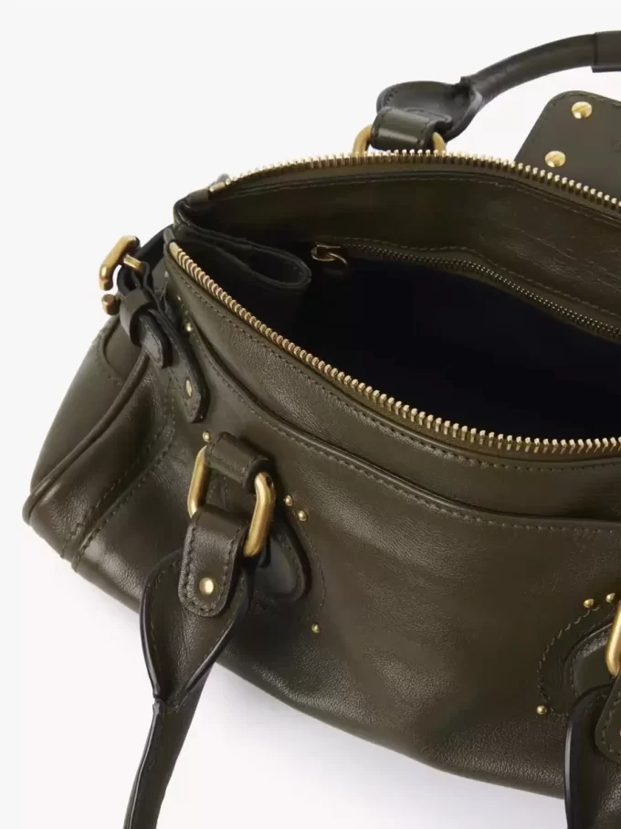 Bolso Paddington en piel granulada Bolso Paddington en piel granulada