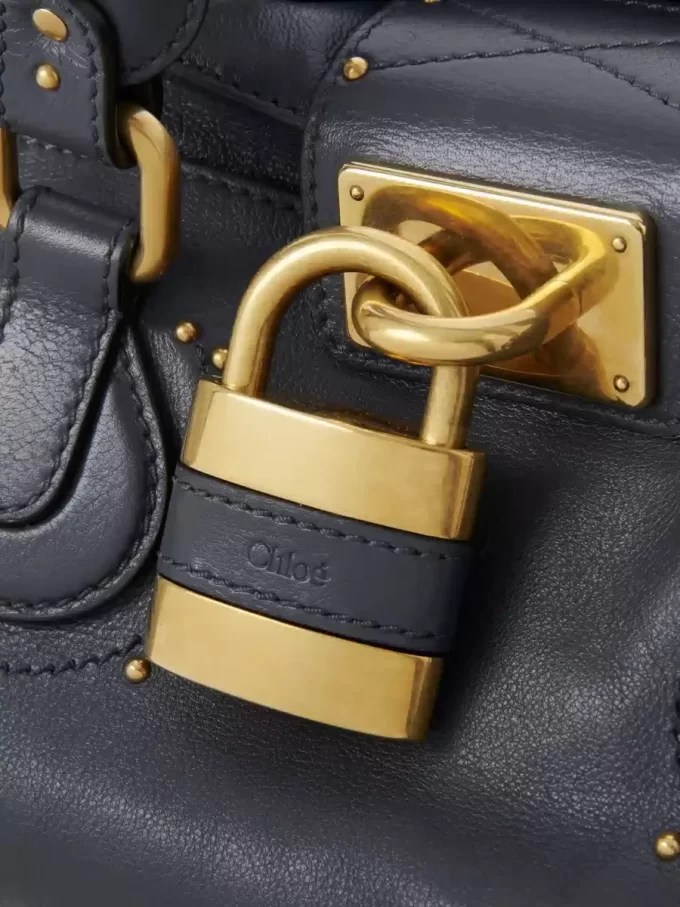 Bolso Paddington en piel granulada Bolso Paddington en piel granulada