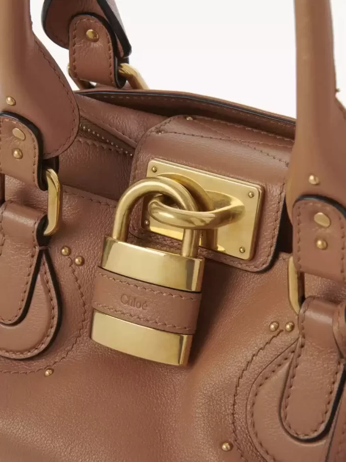 Bolso Paddington en piel granulada Bolso Paddington en piel granulada