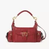Bolso para cámara en piel brillante