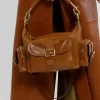 Bolso para cámara en piel brillante