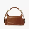 Bolso para cámara en piel brillante