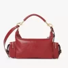Bolso para cámara en piel brillante