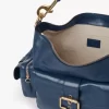 Bolso para cámara en piel brillante